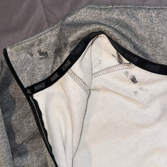 NIKE GREY HALF-ZIP SWEATER - Picture 5 of 9